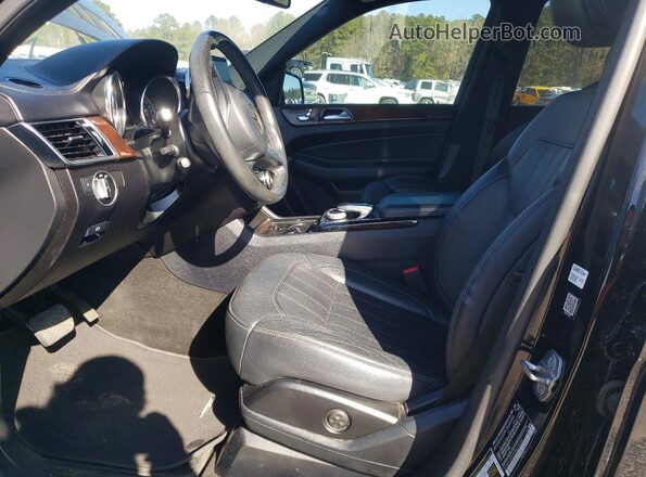 4JGDF6EE3KB229458 2019 MERCEDES-BENZ GLS Black წინა სალონის ხედი