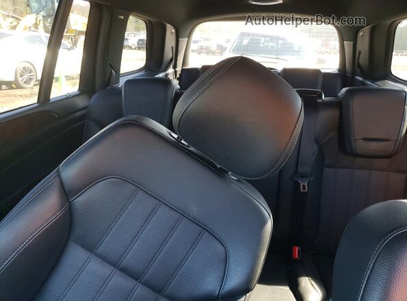 4JGDF6EE3KB229458 2019 MERCEDES-BENZ GLS Black უკანა სავარძლების ხედი