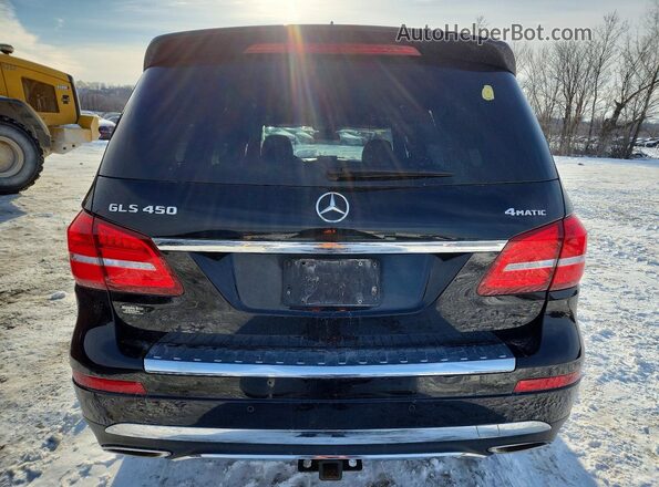 4JGDF6EE3KB239181 2019 MERCEDES-BENZ GLS Black Հետևի տեսք