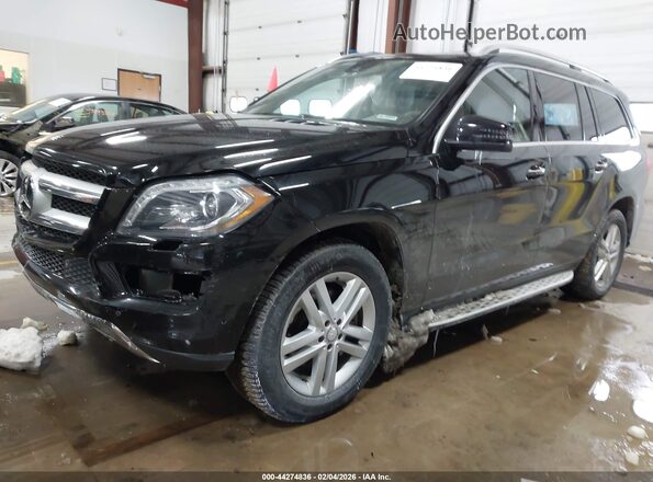4JGDF6EE4GA620017 2016 MERCEDES-BENZ GL 450 Черный Передняя левая четверть