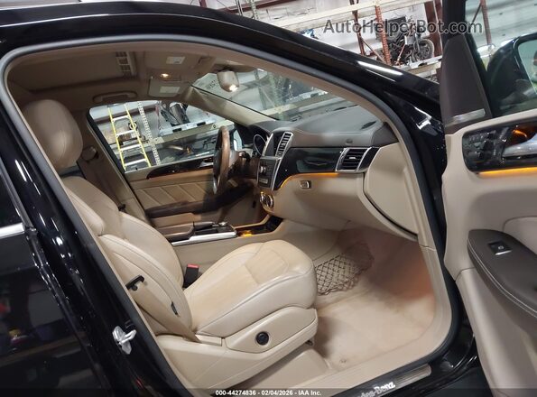 4JGDF6EE4GA620017 2016 MERCEDES-BENZ GL 450 Черный Вид салона спереди
