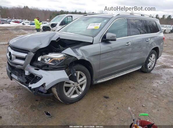 4JGDF6EE4GA676233 2016 MERCEDES-BENZ GL 450 Gray წინა მარცხენა ხედი სამი მეოთხედიდან