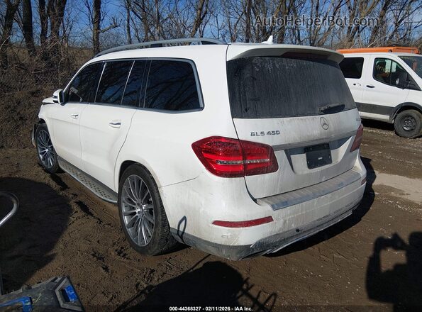 4JGDF6EE4HA848553 2017 MERCEDES-BENZ GLS 450 White Tył lewy