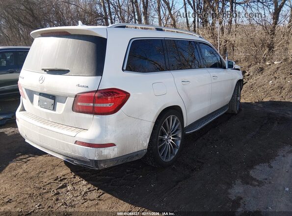 4JGDF6EE4HA848553 2017 MERCEDES-BENZ GLS 450 White Tył prawy