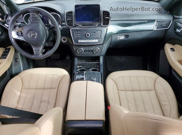 4JGDF6EE4JB175389 2018 MERCEDES-BENZ GLS White Առջևի վահանակի տեսք
