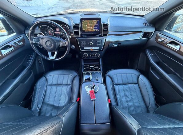 4JGDF6EE4KB209199 2019 MERCEDES-BENZ GLS Black Вид щитка приладів