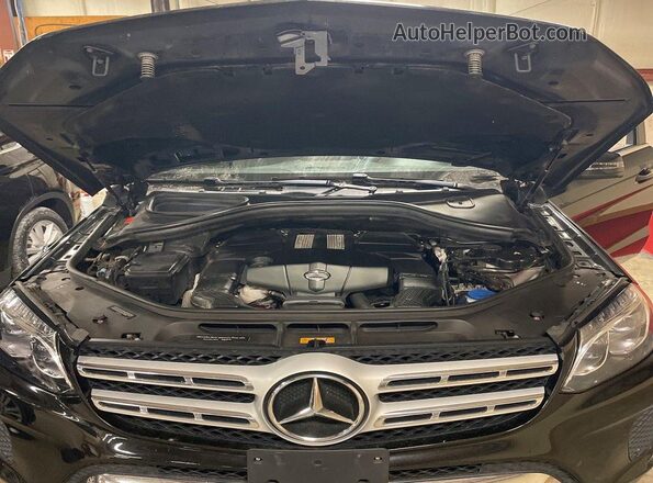 4JGDF6EE4KB209199 2019 MERCEDES-BENZ GLS Black Вид салону спереду