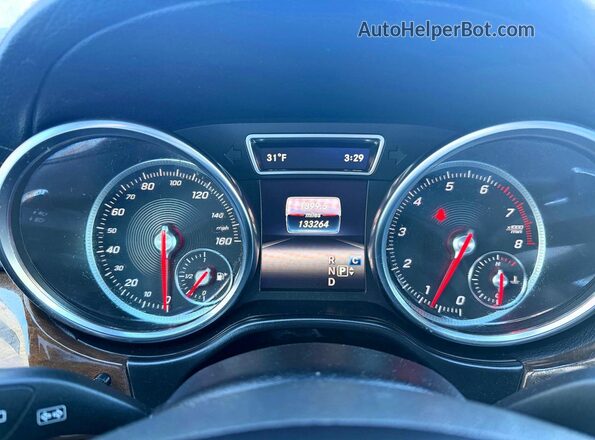 4JGDF6EE4KB209199 2019 MERCEDES-BENZ GLS Black Вид панелі приладів