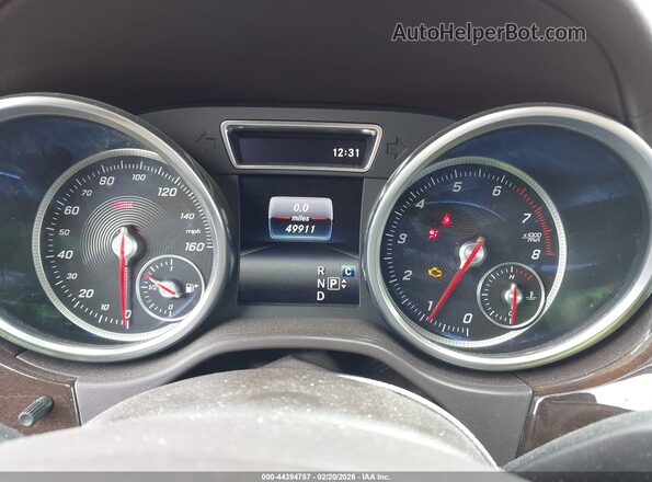 4JGDF6EE4KB241182 2019 MERCEDES-BENZ GLS 450 Gray Widok tylnych siedzeń