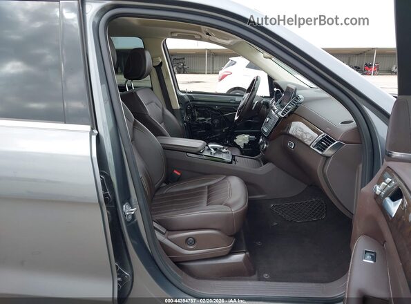 4JGDF6EE4KB241182 2019 MERCEDES-BENZ GLS 450 Gray Widok wnętrza z przodu