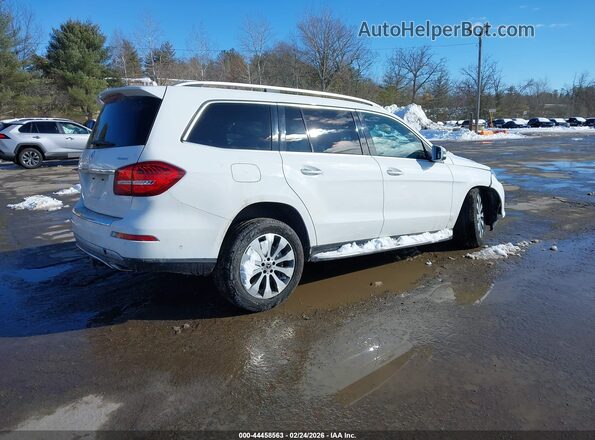 4JGDF6EE5KB231681 2019 MERCEDES-BENZ GLS 450 White Задня права чверть