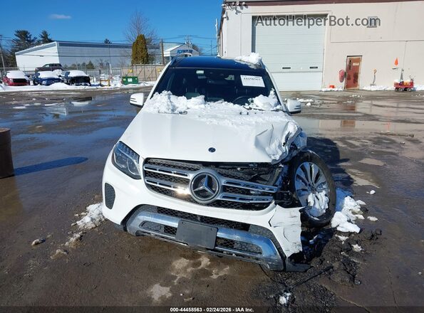 4JGDF6EE5KB231681 2019 MERCEDES-BENZ GLS 450 White Вид щитка приладів