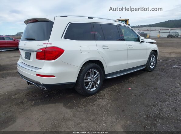 4JGDF6EE7GA694337 2016 MERCEDES-BENZ GL 450 White Задня права чверть