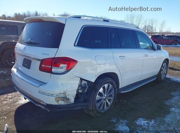 4JGDF6EE7KB211030 2019 MERCEDES-BENZ GLS 450 White Widok z przodu