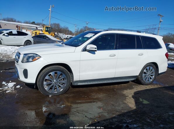 4JGDF6EE7KB211030 2019 MERCEDES-BENZ GLS 450 White Widok wnętrza 360 stopni