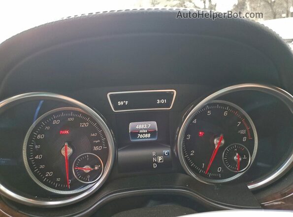 4JGDF6EE7KB230452 2019 MERCEDES-BENZ GLS White Սարքավորումների վահանակի տեսք