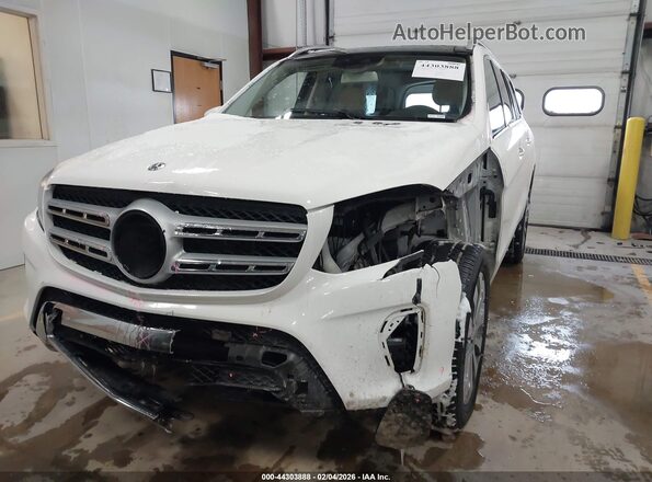 4JGDF6EE8KB239273 2019 MERCEDES-BENZ GLS 450 White Widok zestawu wskaźników