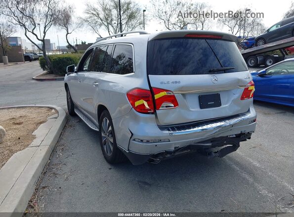 4JGDF6EE9GA638030 2016 MERCEDES-BENZ GL 450 Silver Tył lewy