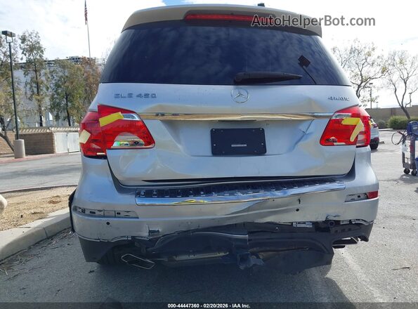 4JGDF6EE9GA638030 2016 MERCEDES-BENZ GL 450 Silver 