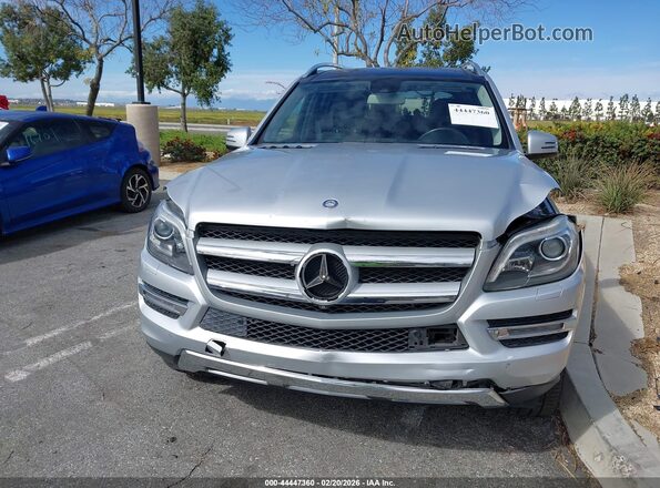 4JGDF6EE9GA638030 2016 MERCEDES-BENZ GL 450 Silver Widok z przodu