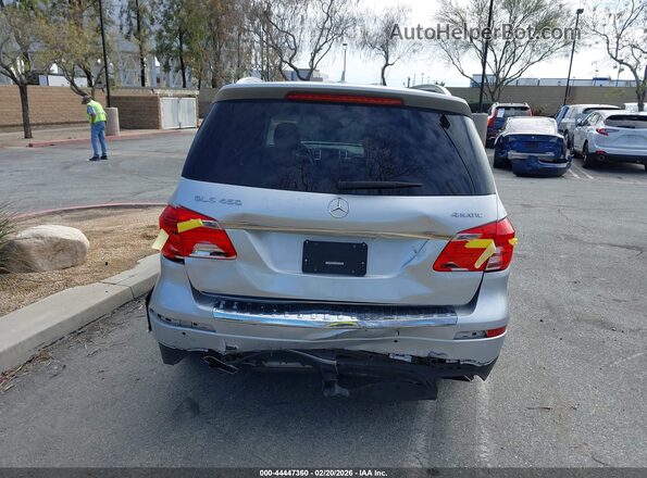 4JGDF6EE9GA638030 2016 MERCEDES-BENZ GL 450 Silver 