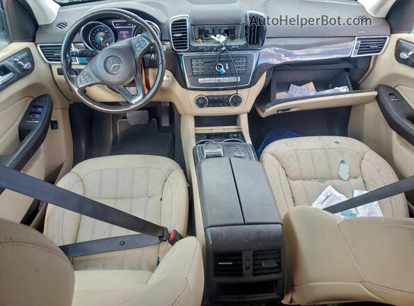 4JGDF6EE9HA802572 2017 MERCEDES-BENZ GLS Black Вид панелі приладів