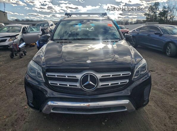 4JGDF6EE9HA802572 2017 MERCEDES-BENZ GLS Black Вид спереду