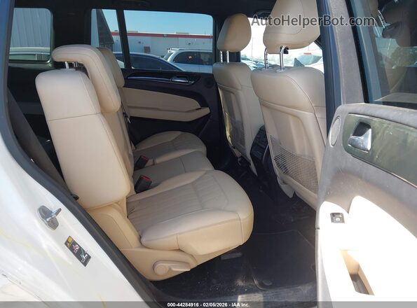 4JGDF6EE9HA962063 2017 MERCEDES-BENZ GLS 450 White Vista de la etiqueta del VIN