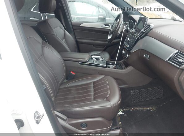 4JGDF6EE9KB224894 2019 MERCEDES-BENZ GLS 450 White წინა სალონის ხედი