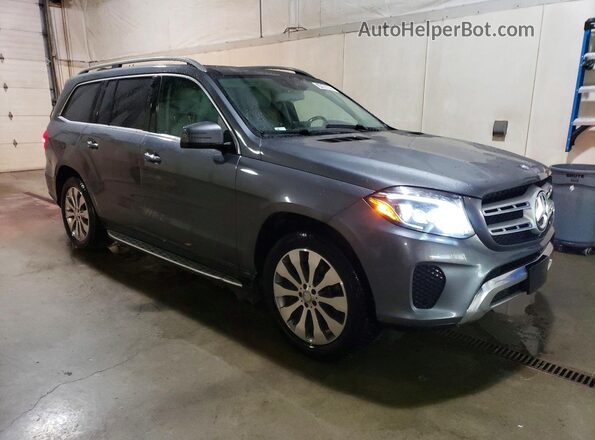 4JGDF6EEXHA854860 2017 MERCEDES-BENZ GLS Blue Առջևի աջ
