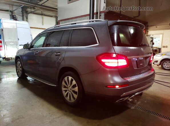4JGDF6EEXHA854860 2017 MERCEDES-BENZ GLS Blue Հետևի ձախ