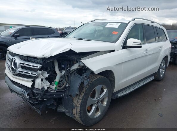 4JGDF6EEXHA993452 2017 MERCEDES-BENZ GLS 450 White Առջևի ձախ երեք քառորդ տեսարան