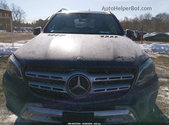 4JGDF6EEXJB107985 2018 MERCEDES-BENZ GLS 450 Dark Blue 