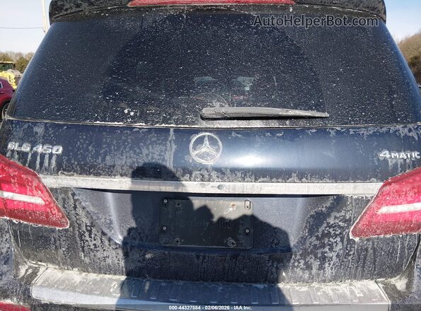 4JGDF6EEXJB107985 2018 MERCEDES-BENZ GLS 450 Dark Blue 
