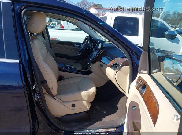 4JGDF6EEXJB176496 2018 MERCEDES-BENZ GLS 450 Dark Blue წინა სალონის ხედი