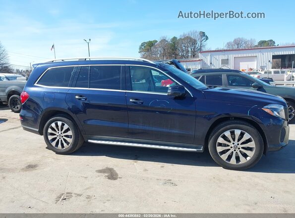 4JGDF6EEXJB176496 2018 MERCEDES-BENZ GLS 450 Dark Blue უკანა სალონის ხედი