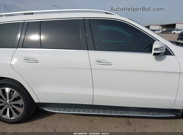 4JGDF6EEXKB234026 2019 MERCEDES-BENZ GLS 450 White Widok wnętrza z tyłu