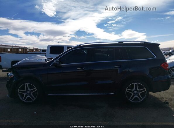 4JGDF7DE1HA831295 2017 MERCEDES-BENZ GLS 550 Синий Панорамный вид салона 360°