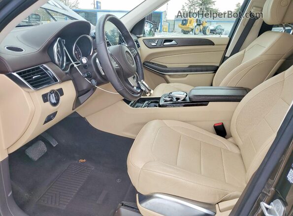 4JGDF7DE2JB034540 2018 MERCEDES-BENZ GLS Brown Vista interior delantera
