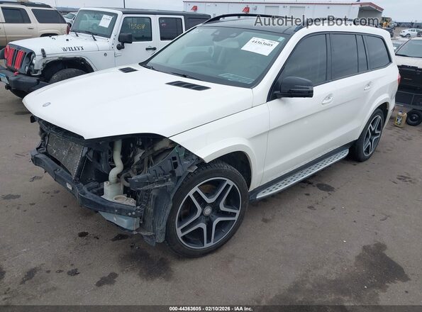 4JGDF7DE6HA833401 2017 MERCEDES-BENZ GLS 550 White Vista tres cuartos delantera izquierda