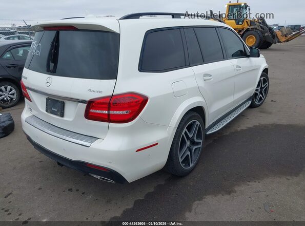 4JGDF7DE6HA833401 2017 MERCEDES-BENZ GLS 550 White Trasero derecho