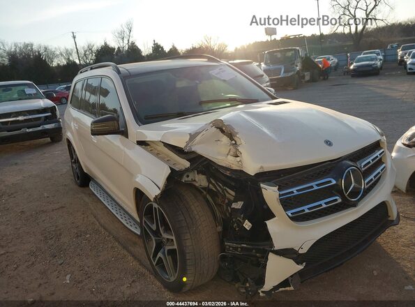 4JGDF7DE6JB044357 2018 MERCEDES-BENZ GLS 550 White Rear interior view