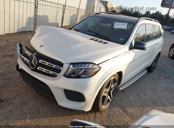 4JGDF7DE6JB044357 2018 MERCEDES-BENZ GLS 550 White Front left