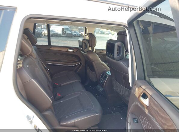 4JGDF7DE6JB044357 2018 MERCEDES-BENZ GLS 550 White VIN sticker view