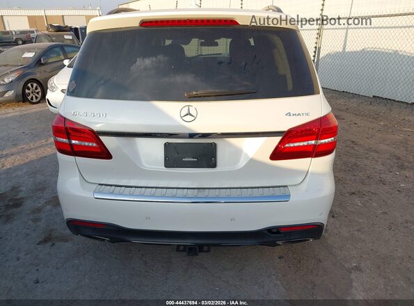 4JGDF7DE6JB044357 2018 MERCEDES-BENZ GLS 550 White 