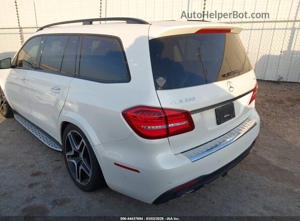 4JGDF7DE6JB044357 2018 MERCEDES-BENZ GLS 550 White Rear left