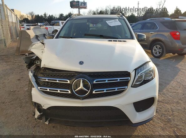 4JGDF7DE6JB044357 2018 MERCEDES-BENZ GLS 550 White Instrument cluster view