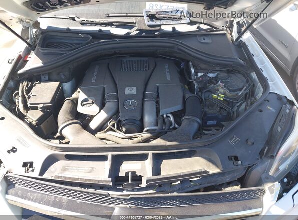 4JGDF7EE3GA670753 2016 MERCEDES-BENZ AMG White Вид ззаду
