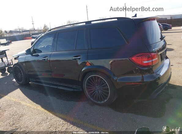 4JGDF7FE0JB182084 2018 MERCEDES-BENZ AMG GLS 63 Черный Задняя левая четверть