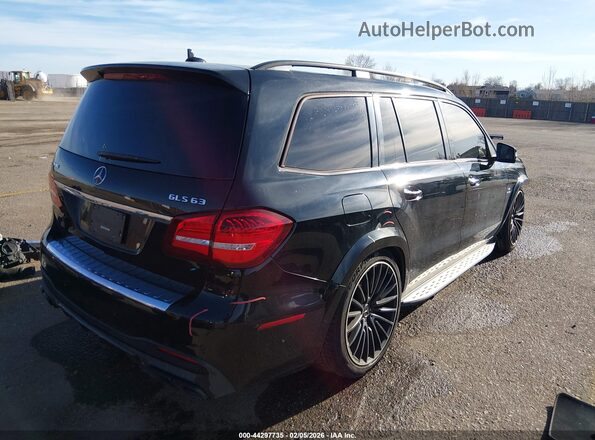 4JGDF7FE0JB182084 2018 MERCEDES-BENZ AMG GLS 63 Черный Задняя правая четверть